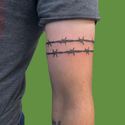 Barbed-Wire Tattoo